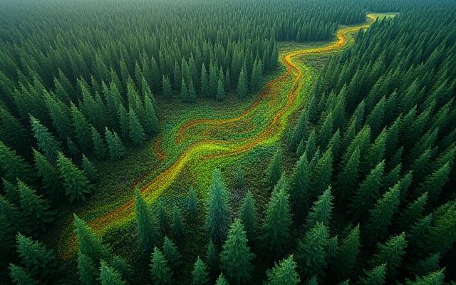 森林資源管理のためのGIS活用事例